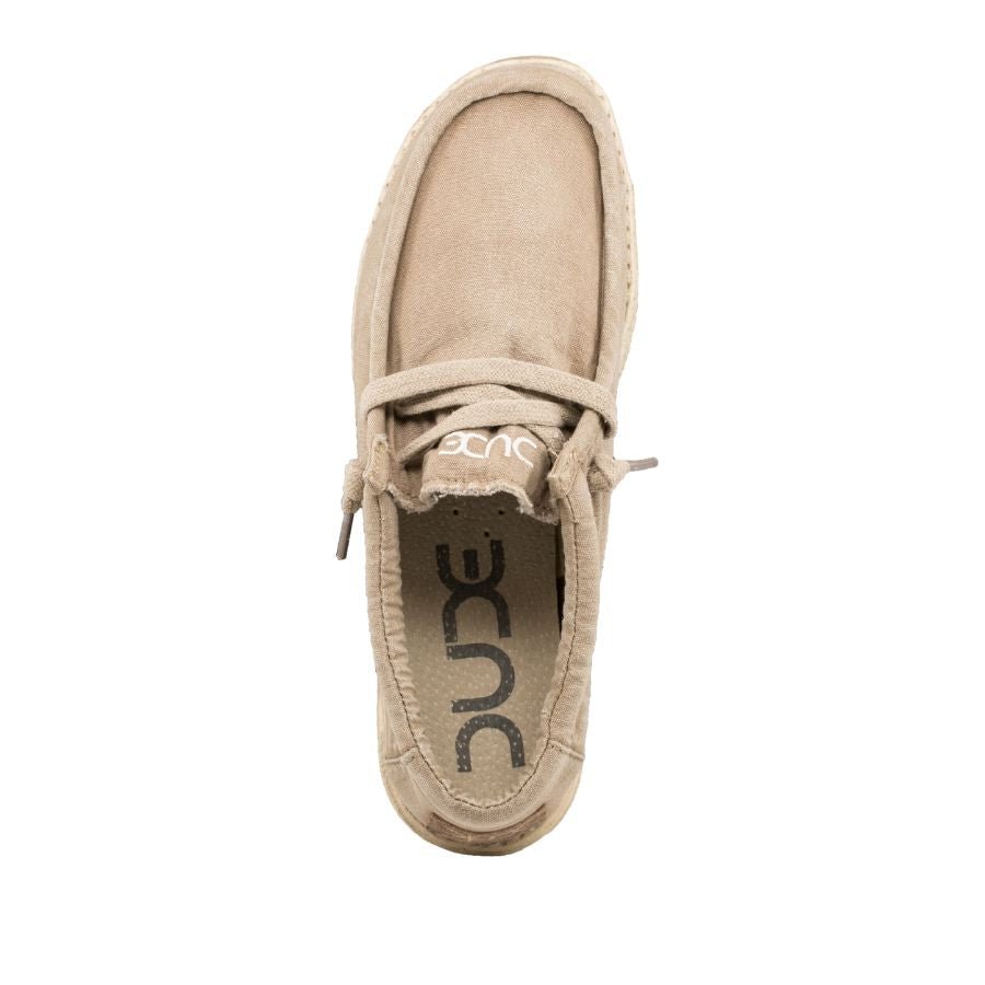 Hey Dude Men's Wally L Washed Shoes - Hiline Sport -