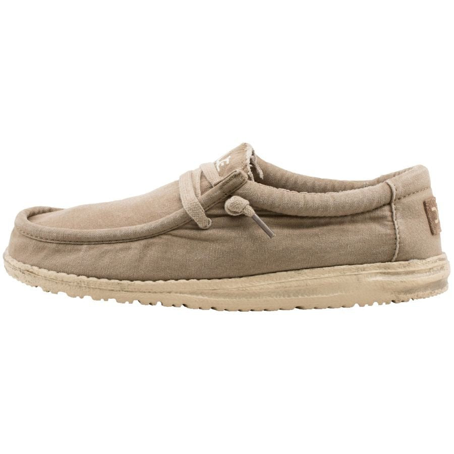 Hey Dude Men's Wally L Washed Shoes - Hiline Sport -