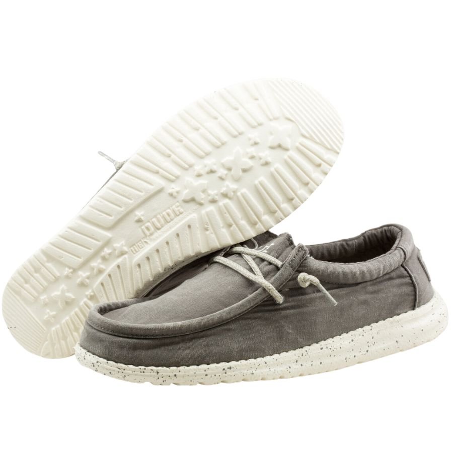 Hey Dude Men's Wally L Washed Shoes - Hiline Sport -