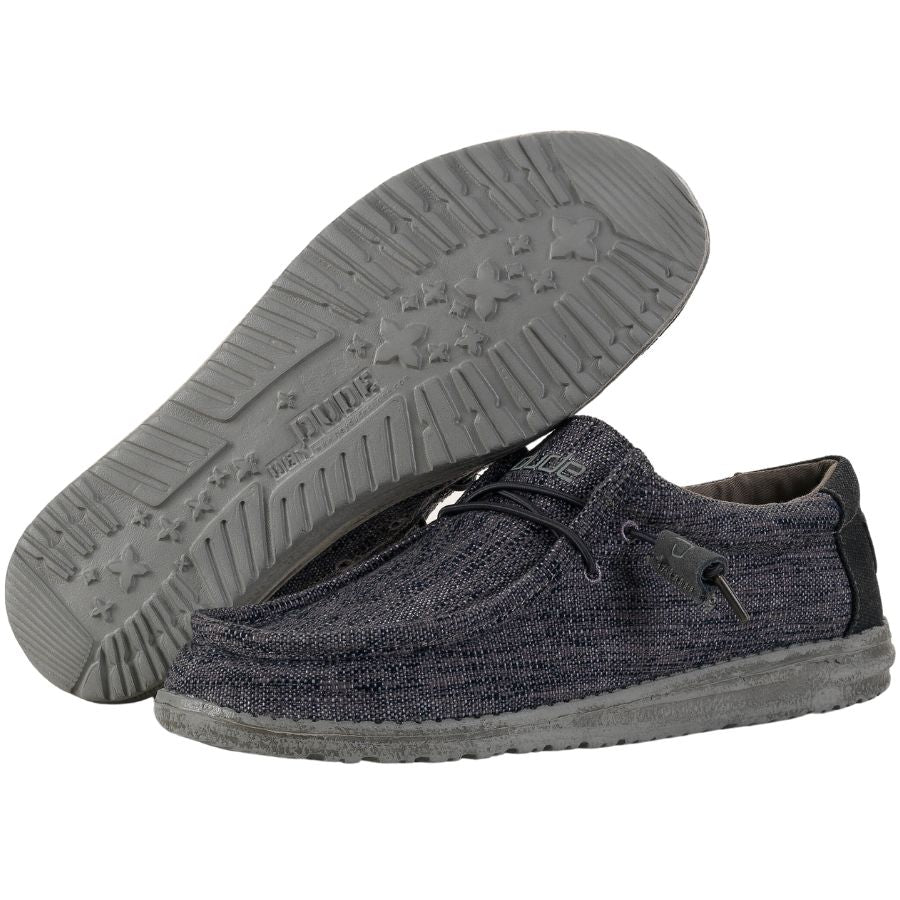 Hey Dude Men's Wally Woven Loafer Shoes - Hiline Sport -