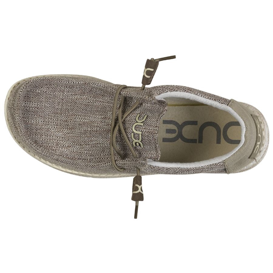 Hey Dude Men's Wally Woven Loafer Shoes - Hiline Sport -