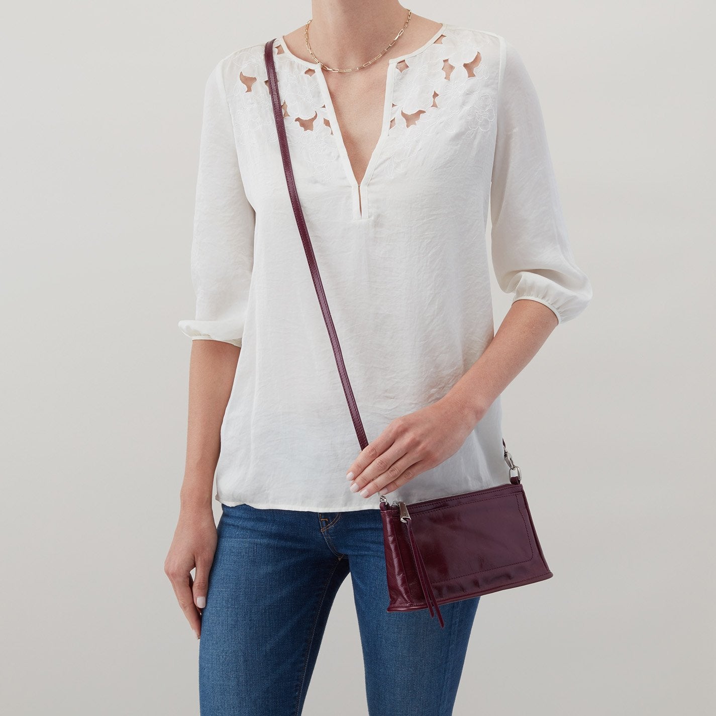 Hobo Cadence Convertible Hide Leather Crossbody Bag - Hiline Sport -