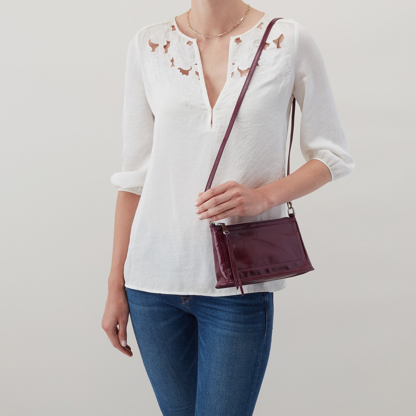 Hobo Cadence Convertible Hide Leather Crossbody Bag - Hiline Sport -