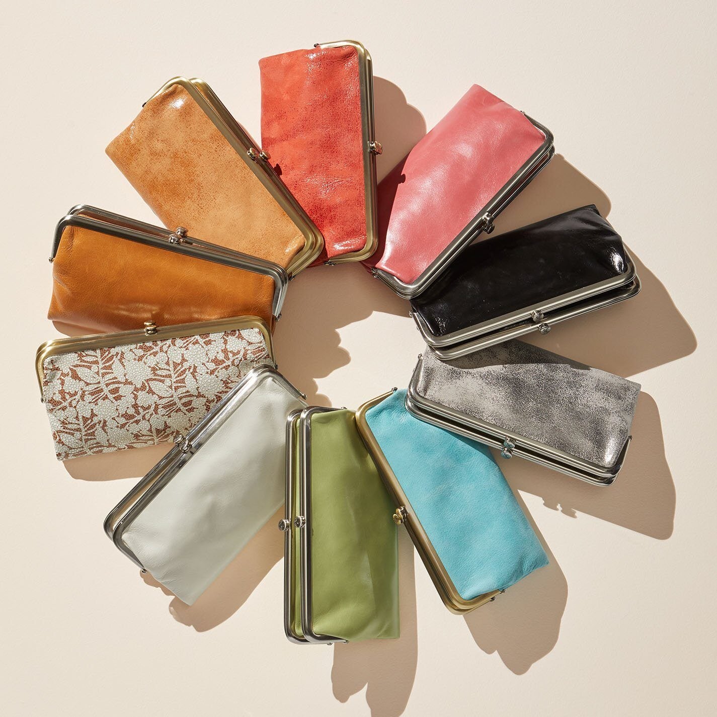 Hobo Lauren Leather Clutch Wallet - Hiline Sport -