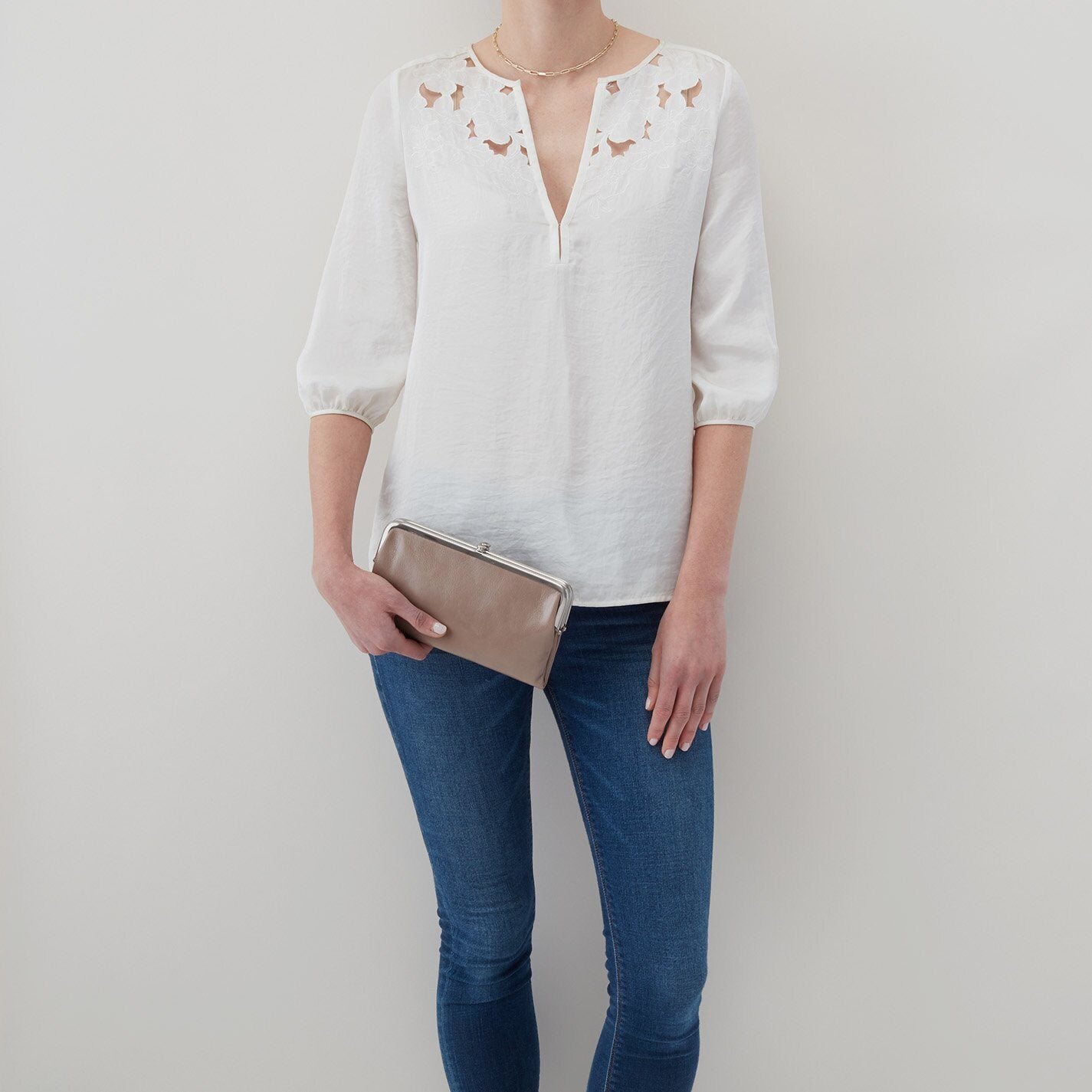 Hobo Lauren Leather Clutch Wallet - Hiline Sport -