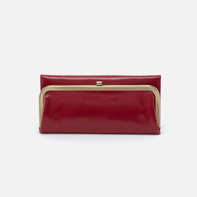 Hobo Sable Leather Clutch Wristlet