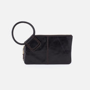 Hobo Sable Leather Clutch Wristlet - Hiline Sport -