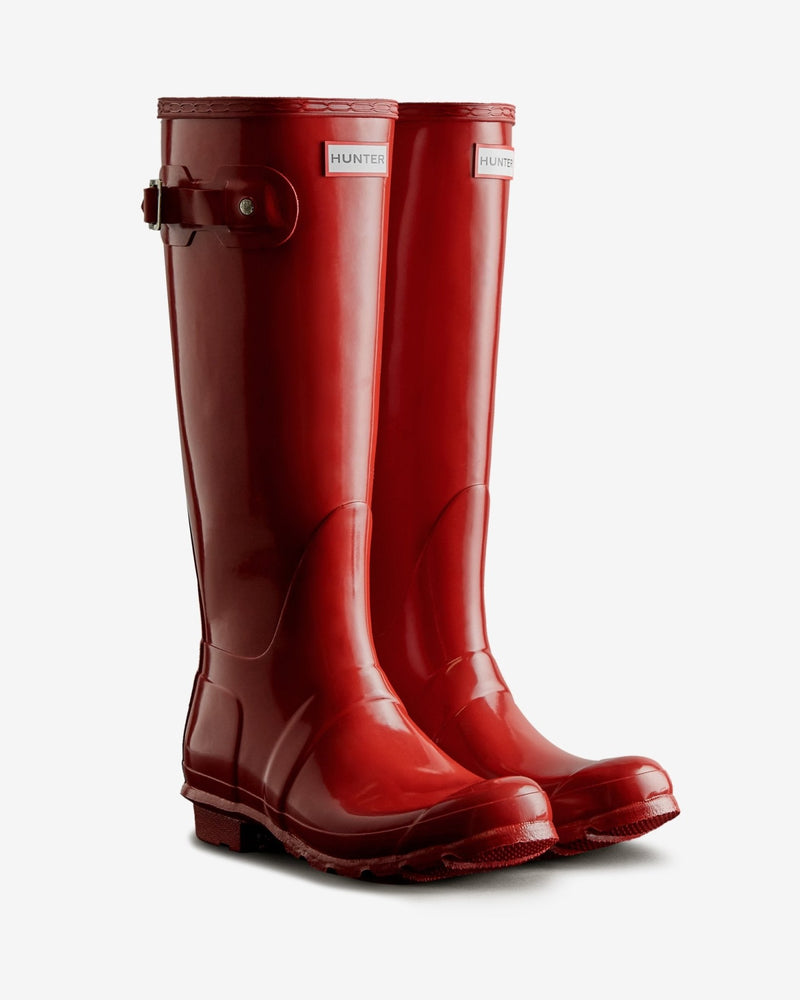 Hunter Women's Original Tall Gloss Rain Boots - Hiline Sport -