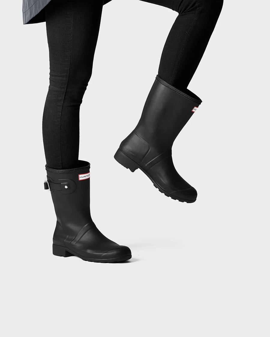 Hunter Women's Original Tour Foldable Short Rain Boot - Hiline Sport
