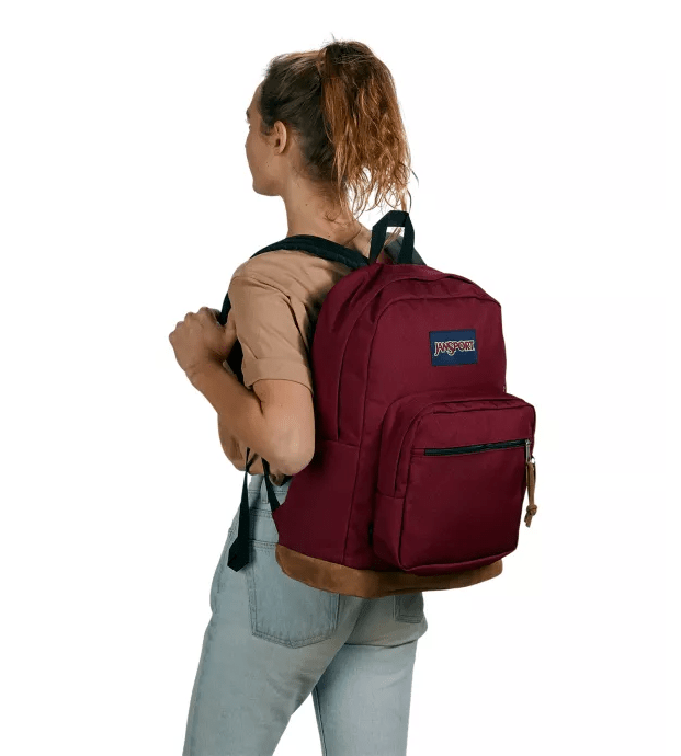 Red jansport sales
