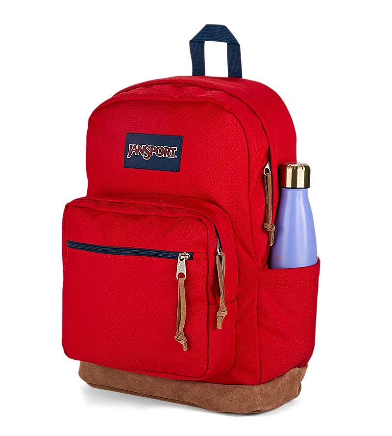 Red jansport backpack sales