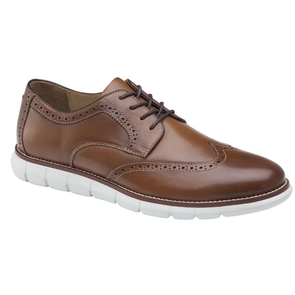 Johnston & Murphy Men's Holden Wingtip Leather Shoe - Hiline Sport -