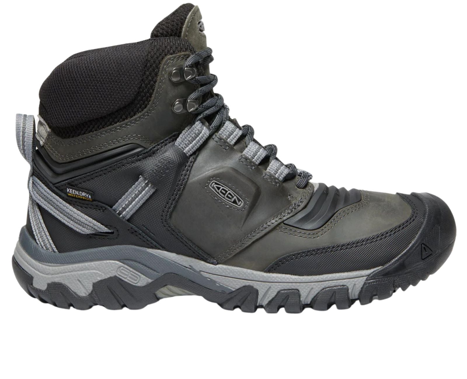 KEEN Men s Ridge Flex Mid Waterproof Hiking Boots