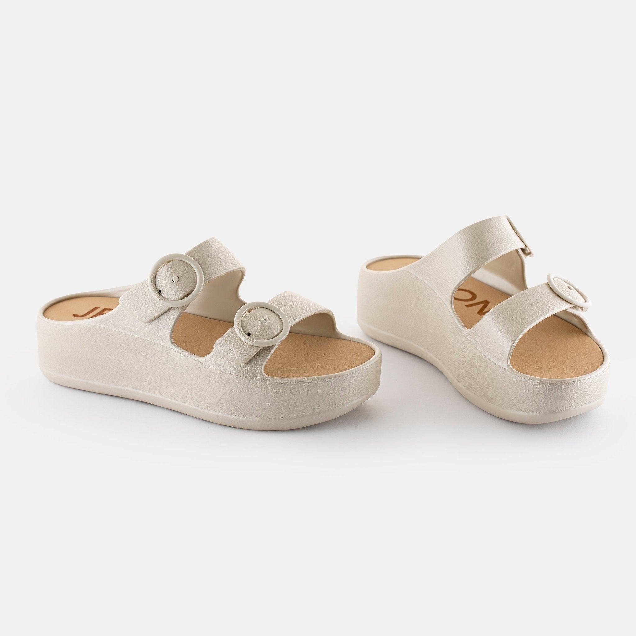 Lemon Jelly Women's Gaia Platform Slide Sandal - Hiline Sport -
