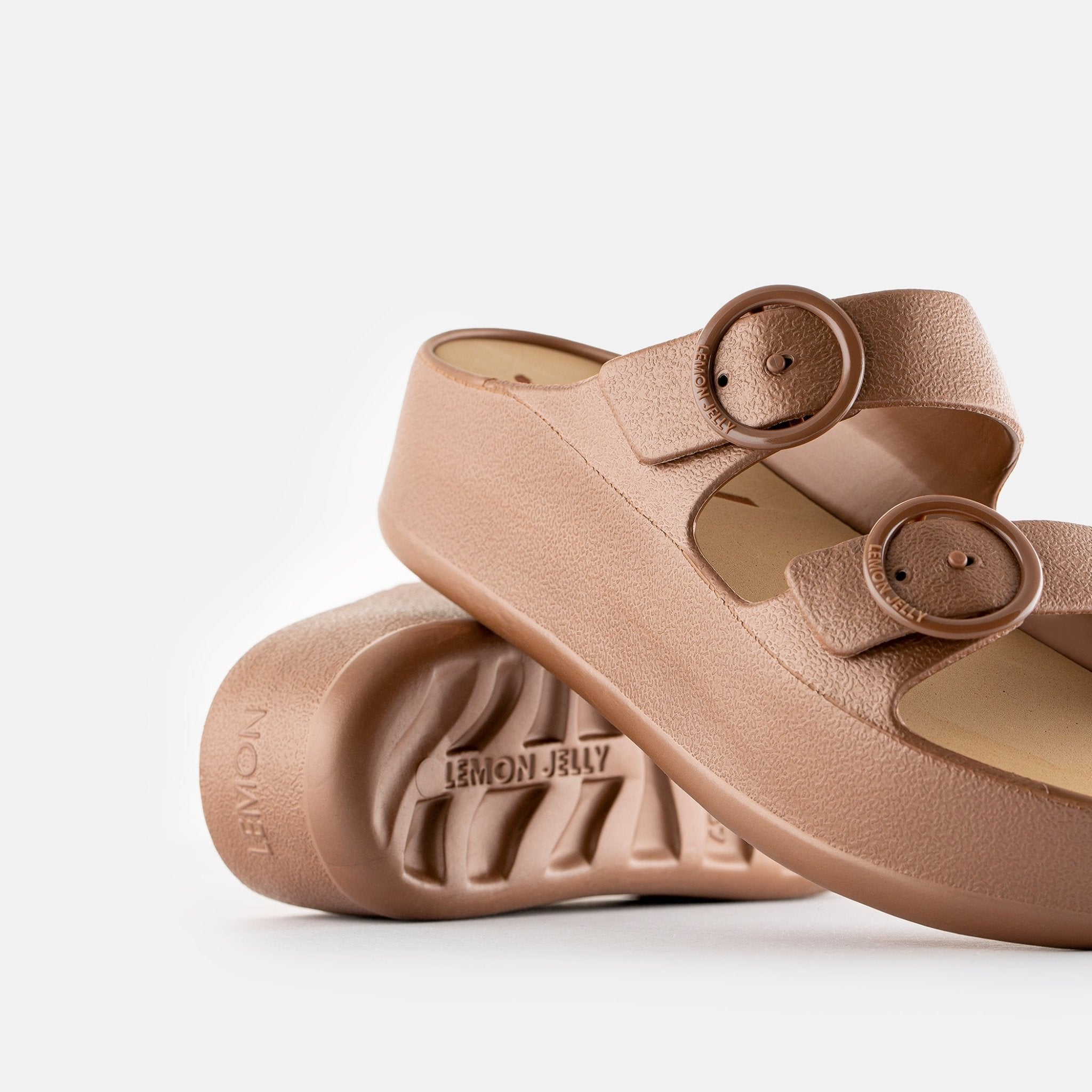 Lemon Jelly Women's Gaia Platform Slide Sandal - Hiline Sport -