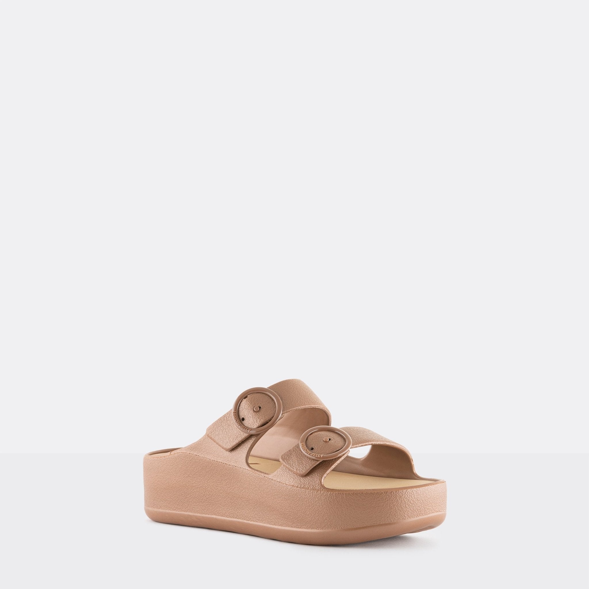 Lemon Jelly Women's Gaia Platform Slide Sandal - Hiline Sport -