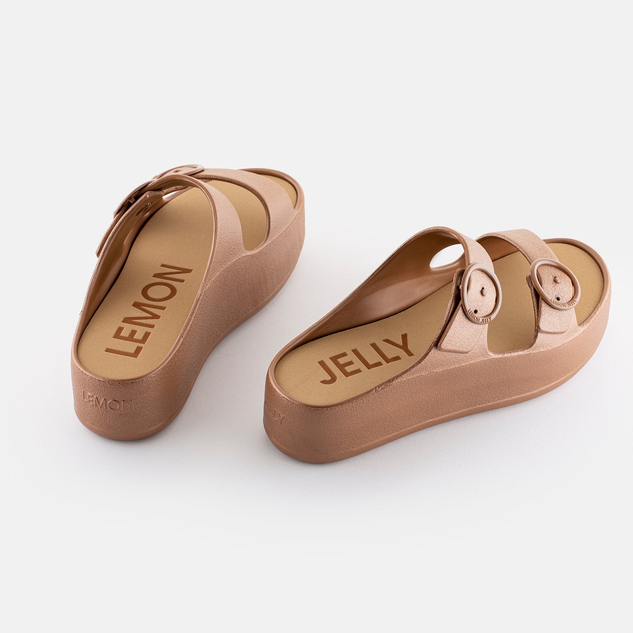 Lemon Jelly Women's Gaia Platform Slide Sandal - Hiline Sport -