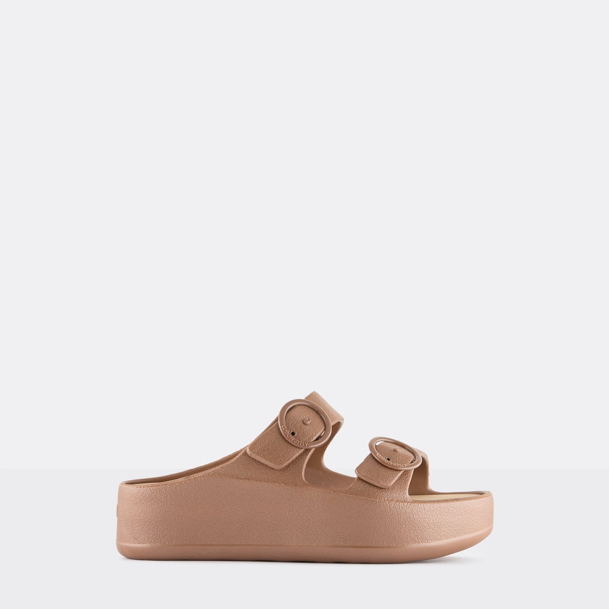 Lemon Jelly Women's Gaia Platform Slide Sandal - Hiline Sport -