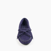 Minnetonka Women's Kilty Hardsole Moccasin Shoe - Hiline Sport -