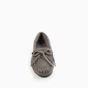 Minnetonka Women's Kilty Hardsole Moccasin Shoe - Hiline Sport -