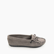 Minnetonka Women's Kilty Hardsole Moccasin Shoe - Hiline Sport -