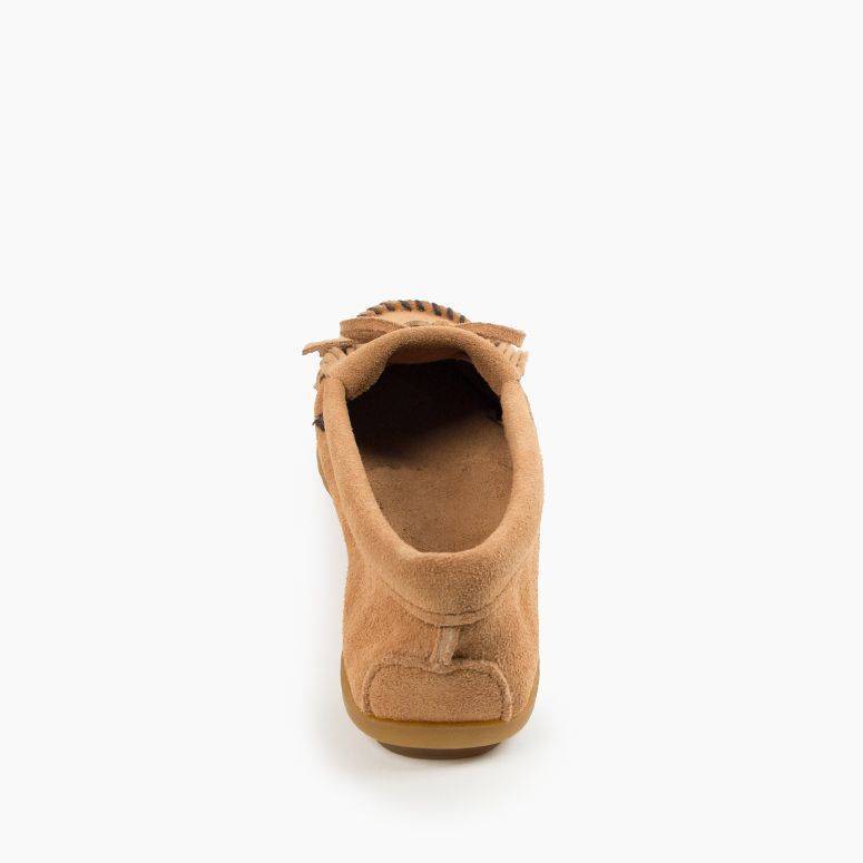Minnetonka Women's Kilty Hardsole Moccasin Shoe - Hiline Sport -