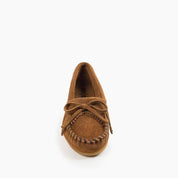 Minnetonka Women's Kilty Hardsole Moccasin Shoe - Hiline Sport -