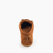 Minnetonka Women's Kilty Hardsole Moccasin Shoe - Hiline Sport -