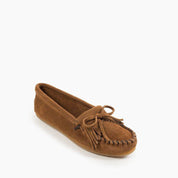 Minnetonka Women's Kilty Hardsole Moccasin Shoe - Hiline Sport -