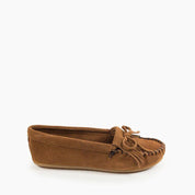Minnetonka Women's Kilty Hardsole Moccasin Shoe - Hiline Sport -