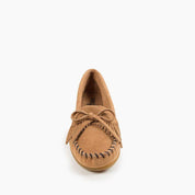 Minnetonka Women's Kilty Hardsole Moccasin Shoe - Hiline Sport -
