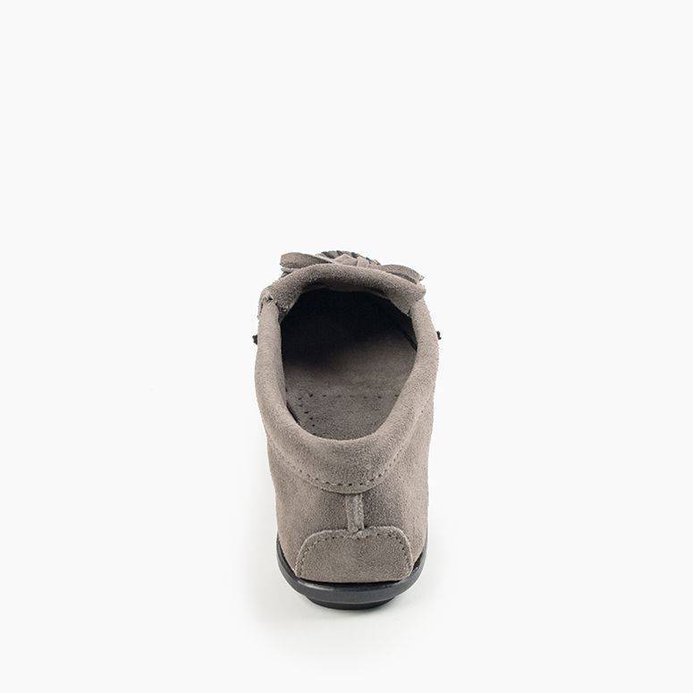 Minnetonka Women's Kilty Hardsole Moccasin Shoe - Hiline Sport -