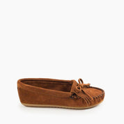 Minnetonka Women's Kilty Hardsole Moccasin Shoe - Hiline Sport -