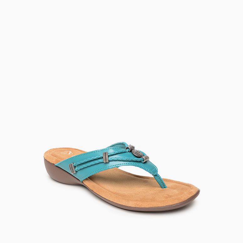 Minnetonka Women's Silverthorne 360 Thong Sandal - Hiline Sport -