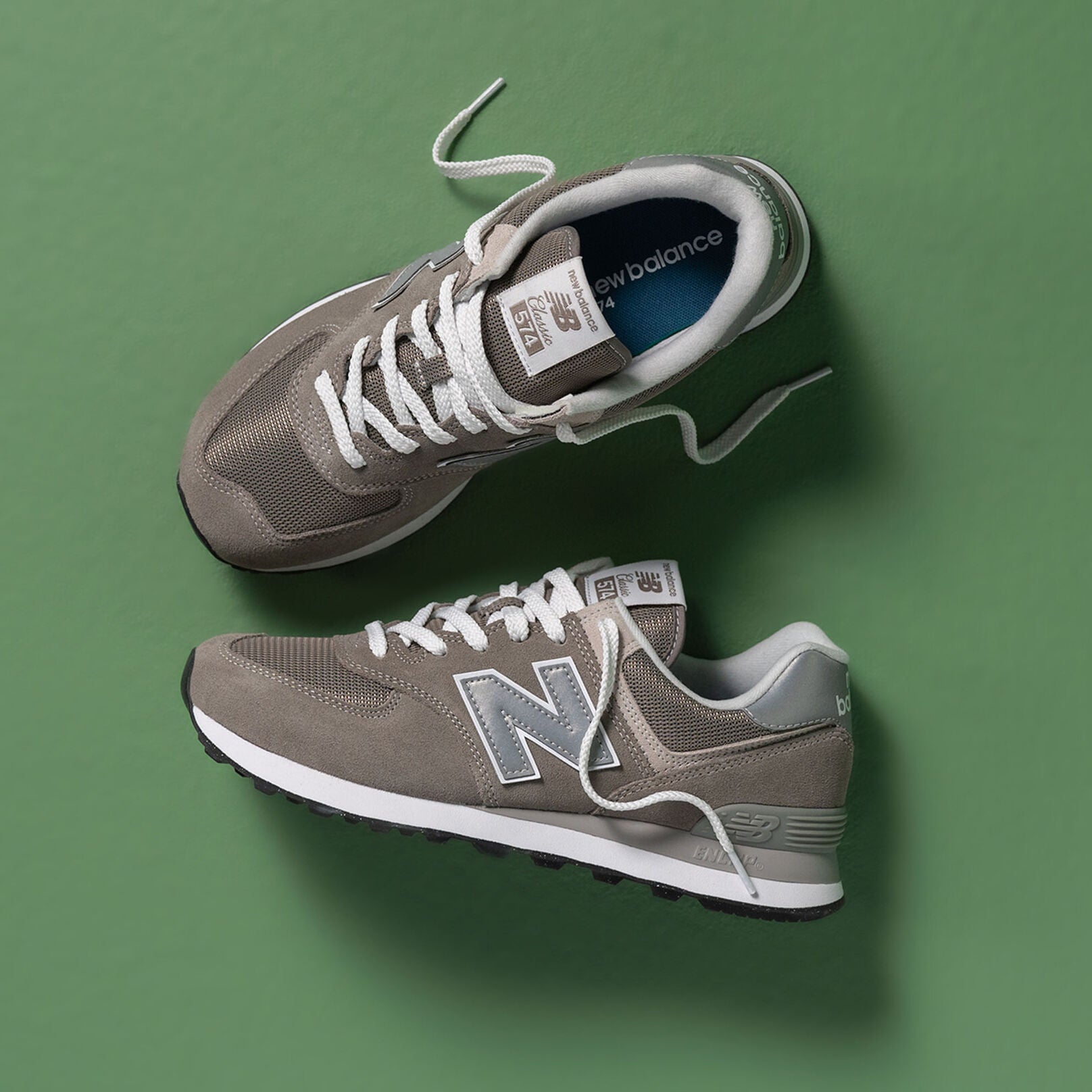 New balance men's 574 shoes best sale