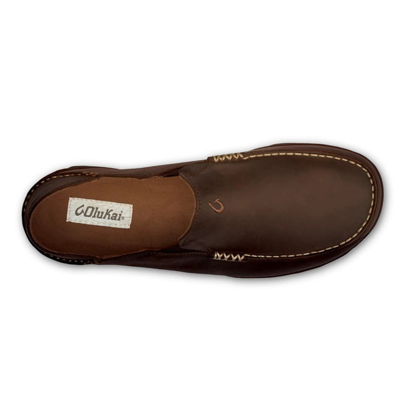 Olukai Men's Moloā Leather Slip-On Shoe - Hiline Sport -