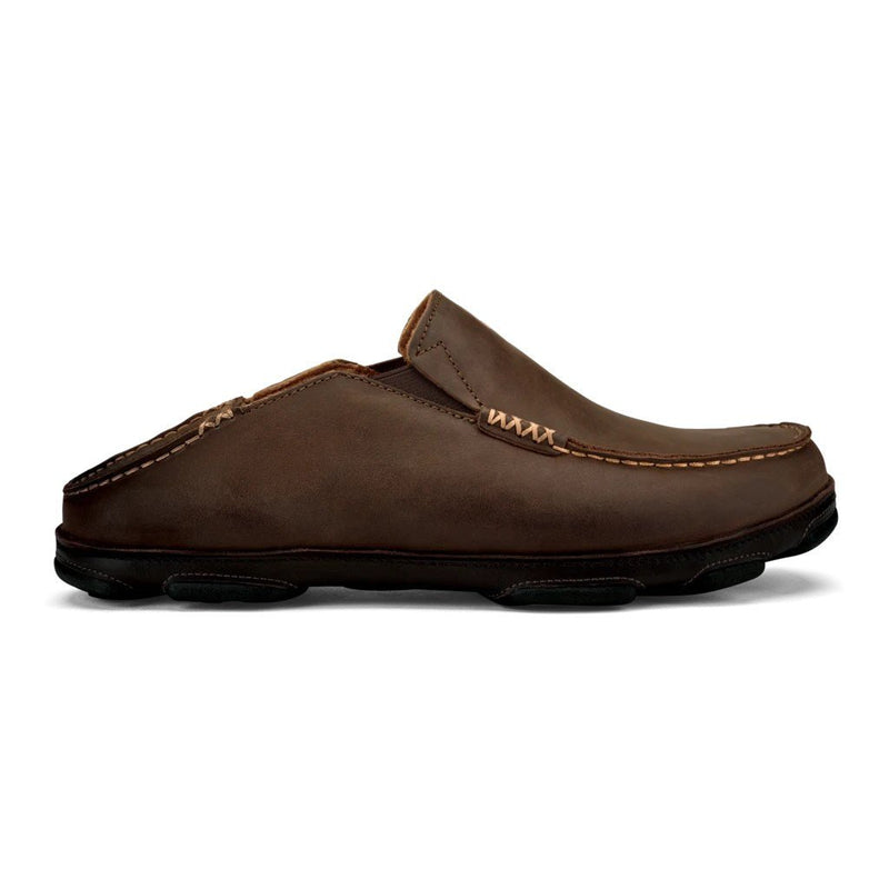 Olukai Men's Moloā Leather Slip-On Shoe - Hiline Sport -