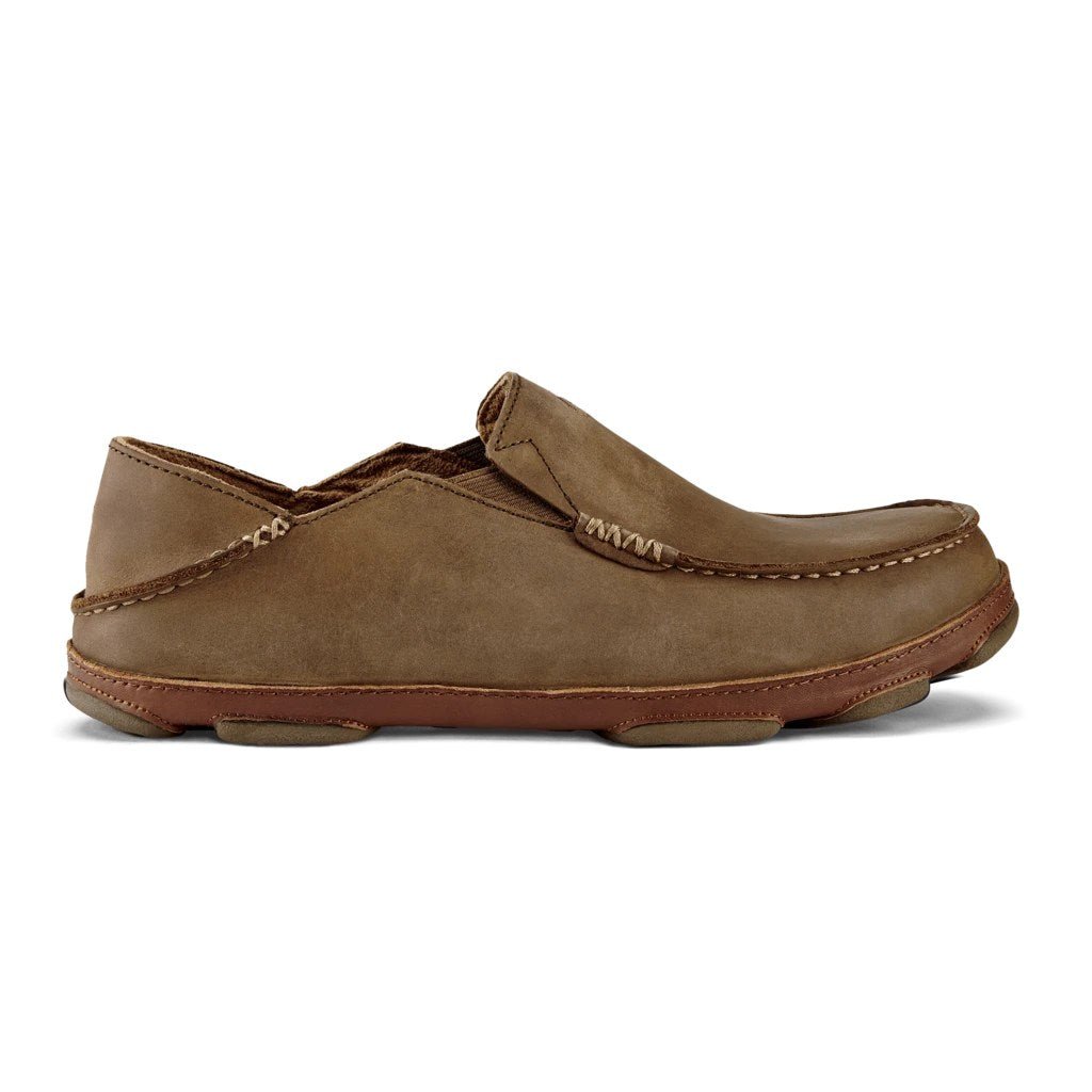Olukai Men's Moloā Men's Leather Slip-On Shoes - Hiline Sport -