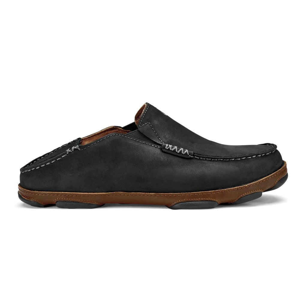 Olukai Moloā Men's Leather Slip-On Shoes - Hiline Sport -