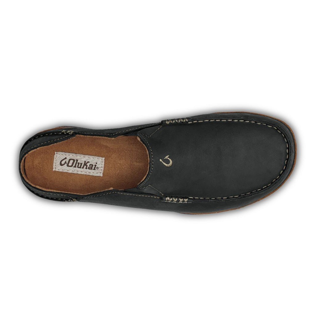 Olukai Moloā Men's Leather Slip-On Shoes - Hiline Sport -