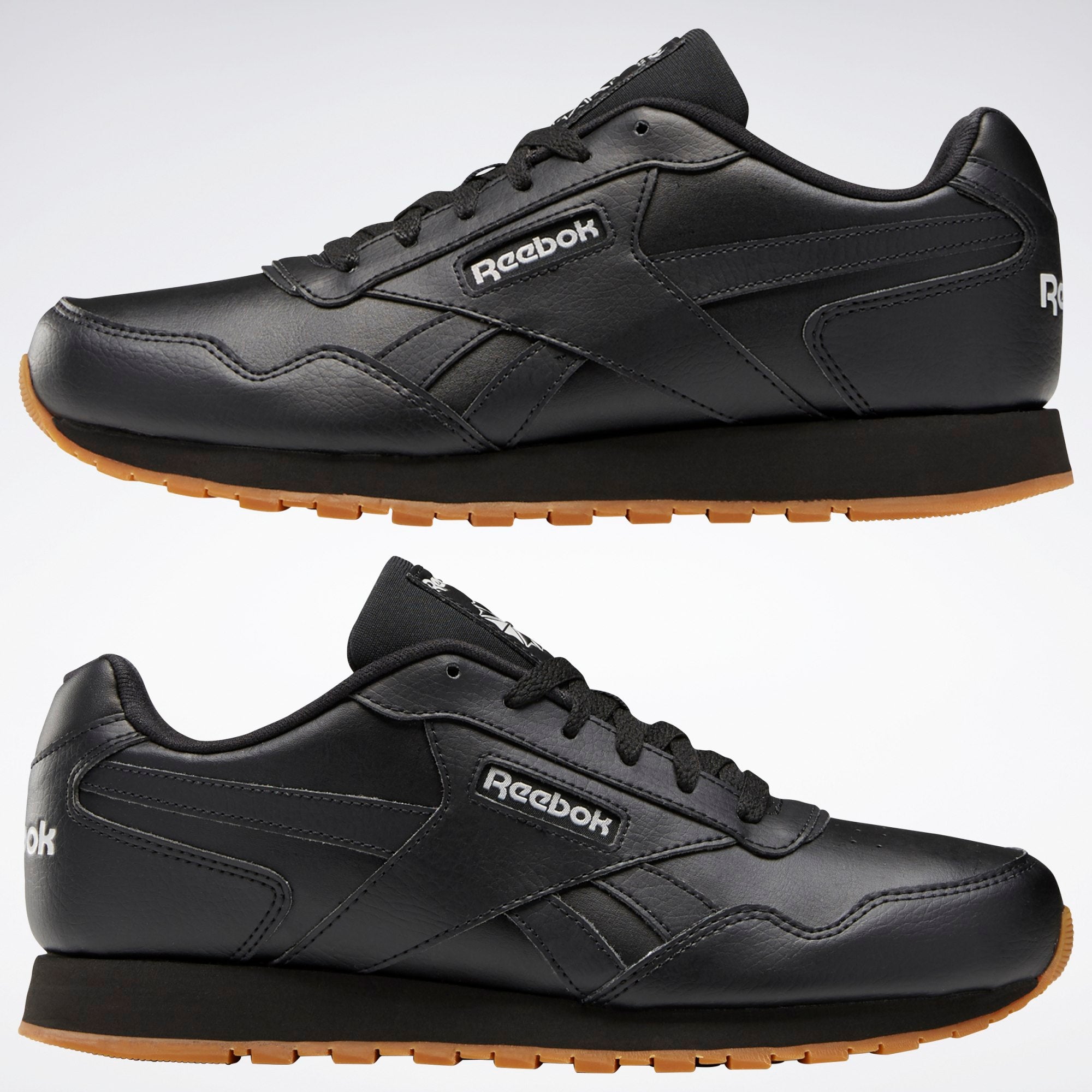 Classic black reeboks on sale