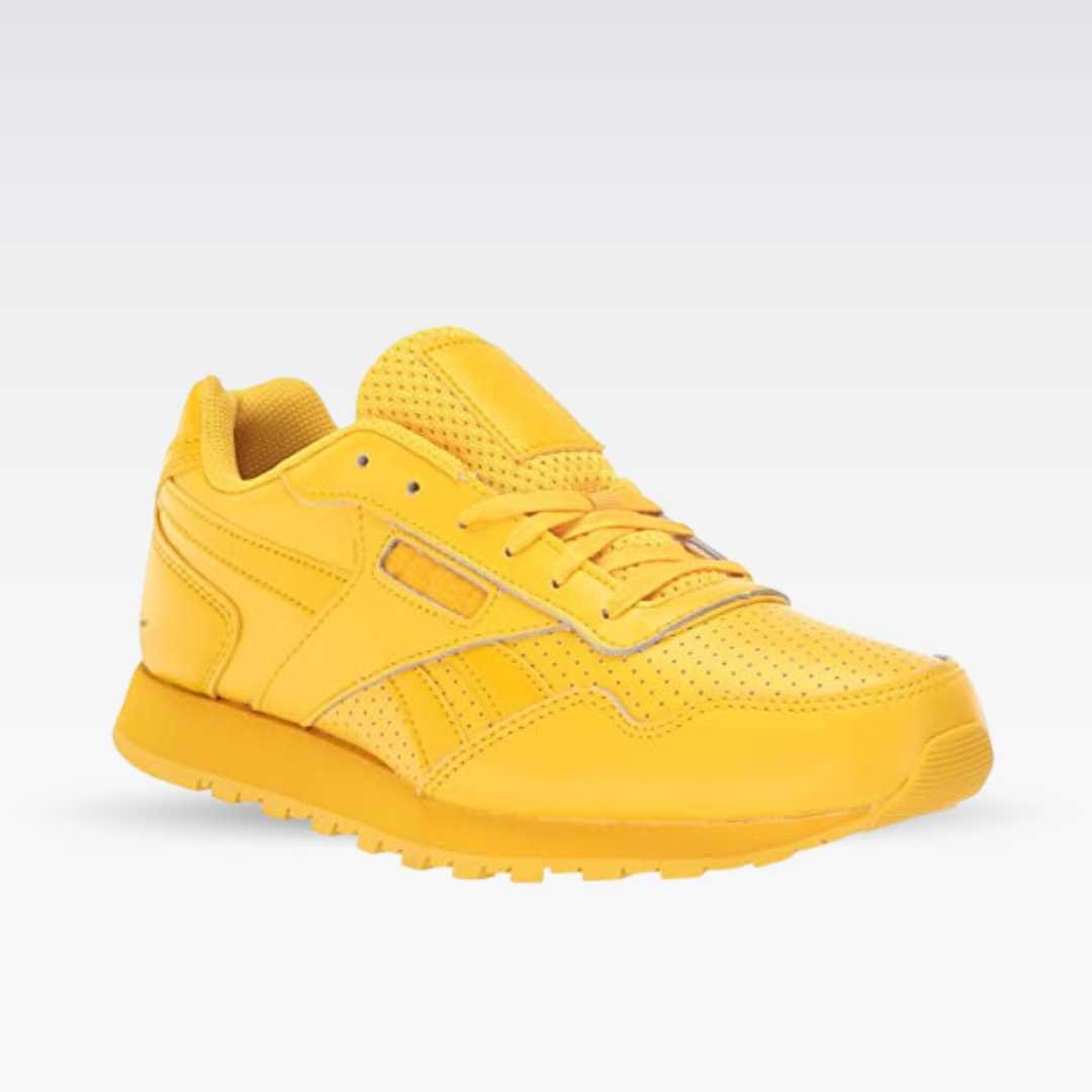 Reebok classic yellow suede online