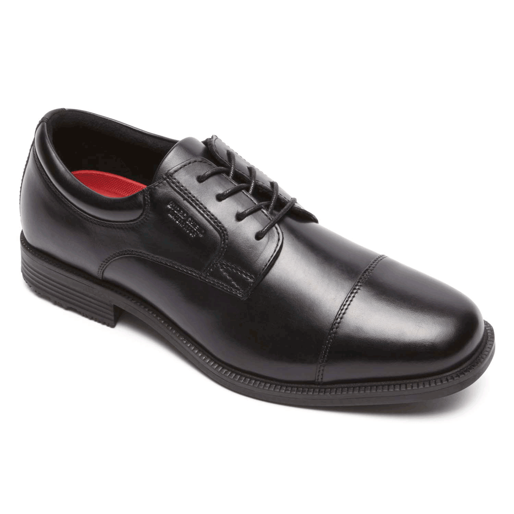 Rockport Men's Essential Details Waterproof Cap Toe Shoe - Hiline Sport -