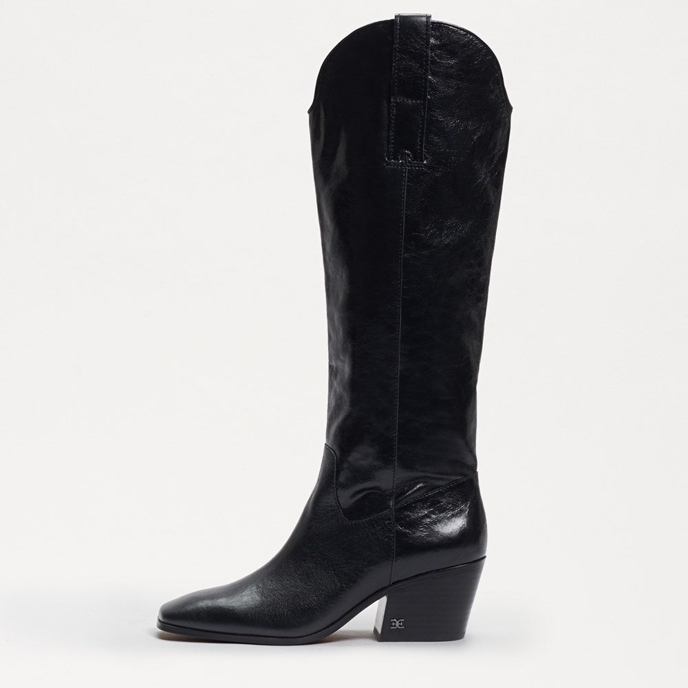 Sam Edelman Women's Britten Western Square Toe Boot - Hiline Sport -