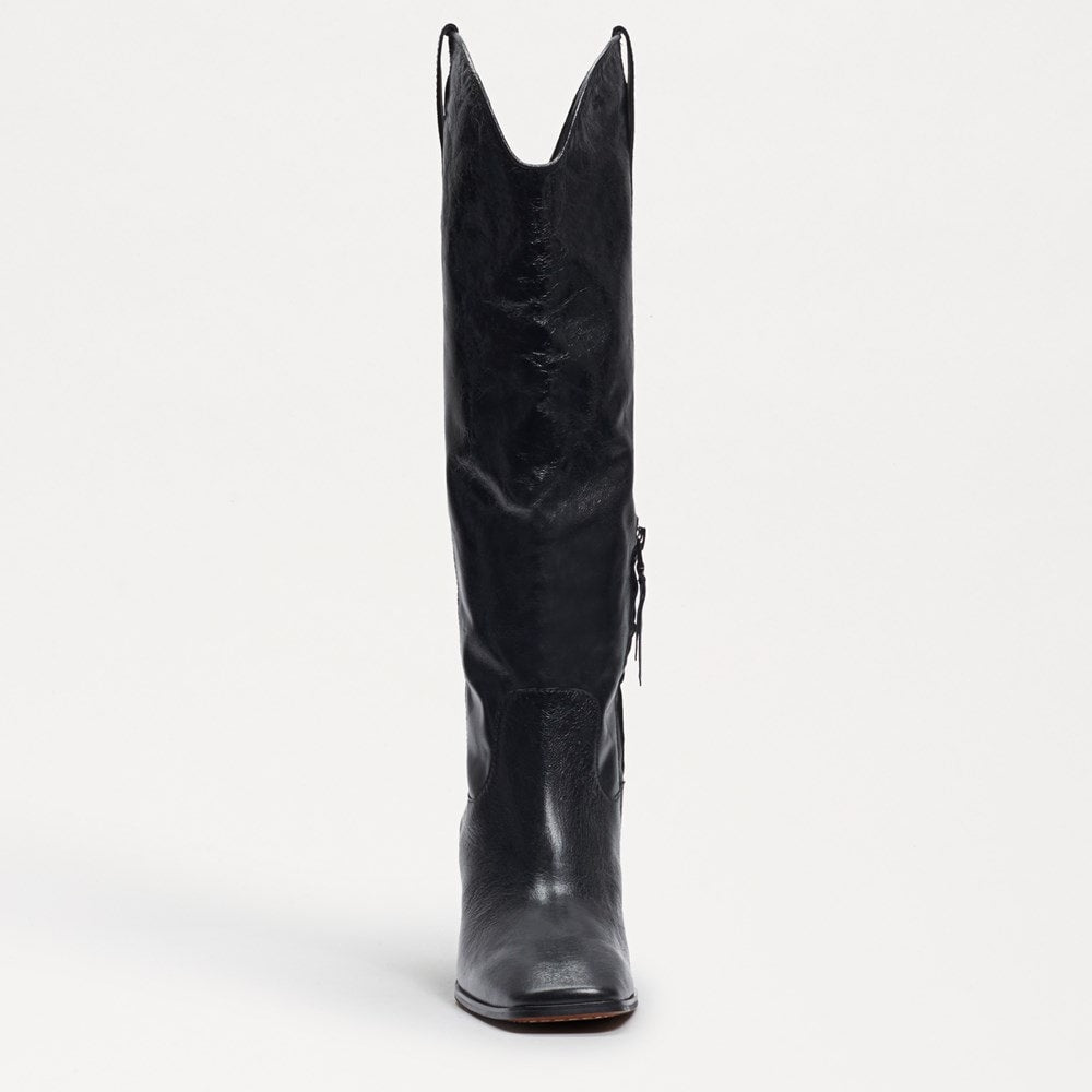 Sam Edelman Women's Britten Western Square Toe Boot - Hiline Sport -