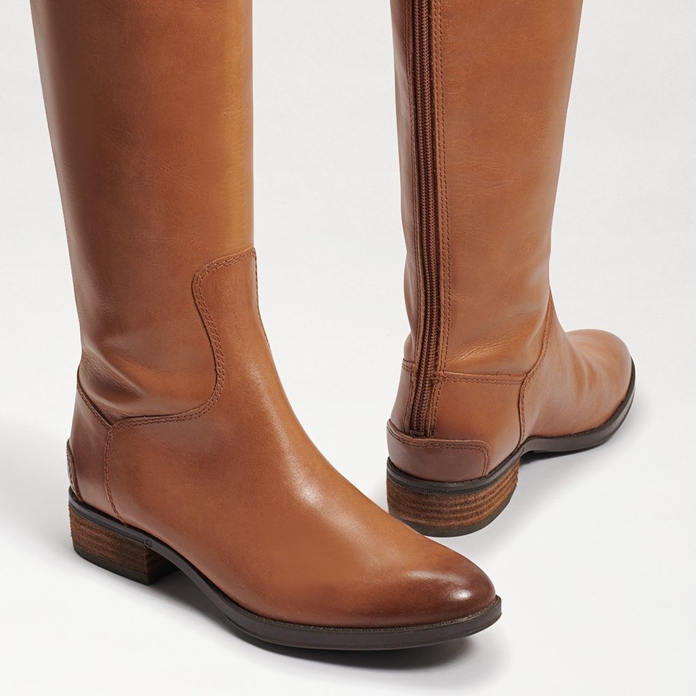 Sam Edelman Women's Penny Leather Riding Boot - Hiline Sport -