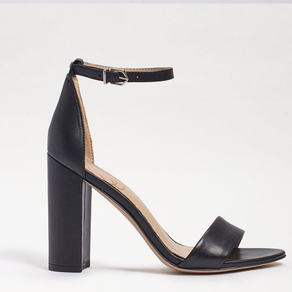 Sam Edelman Women's Yaro Block Heel Nappa Leather Sandal - Hiline Sport -