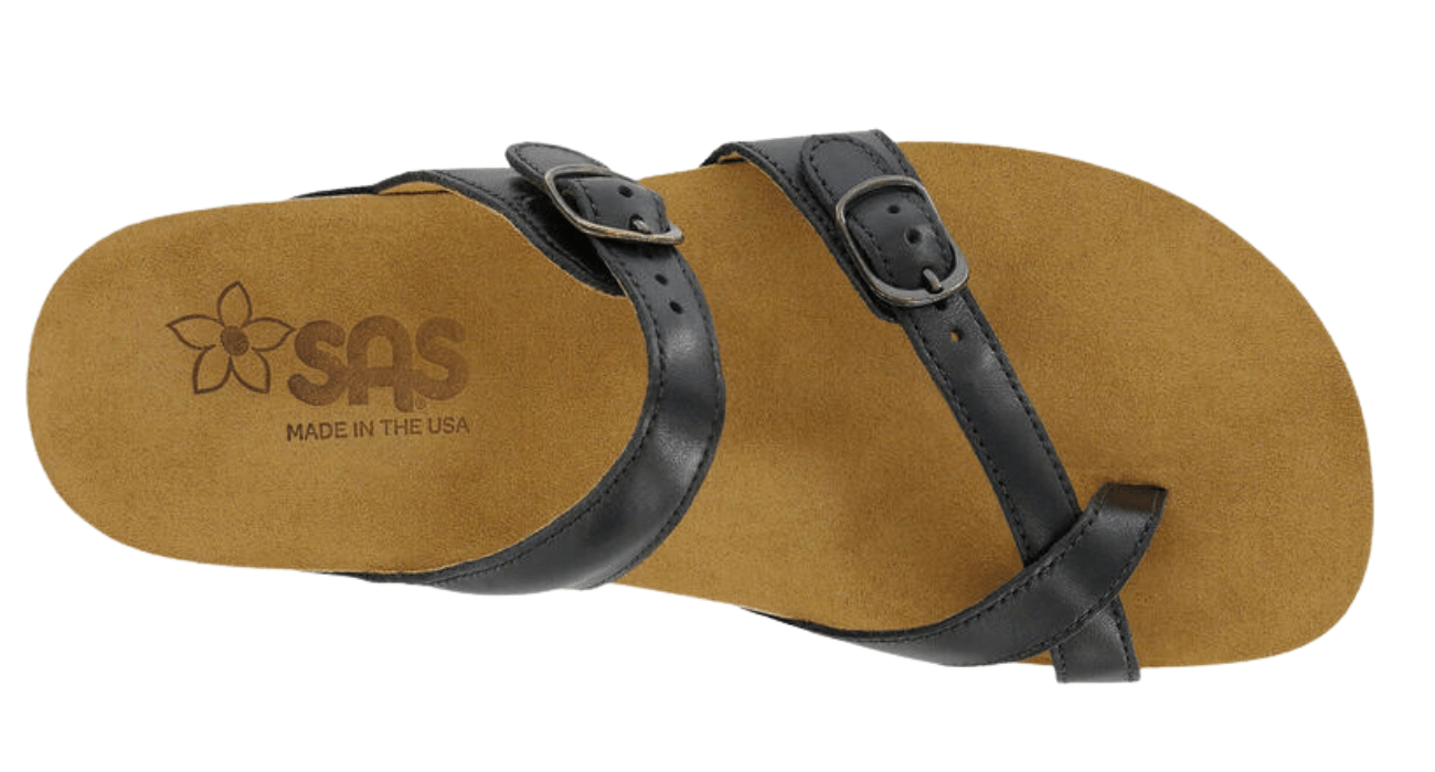 SAS Women's Shelly Cross Toe Loop Slide - Hiline Sport -