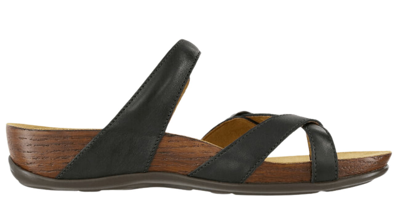 SAS Women's Shelly Cross Toe Loop Slide - Hiline Sport -