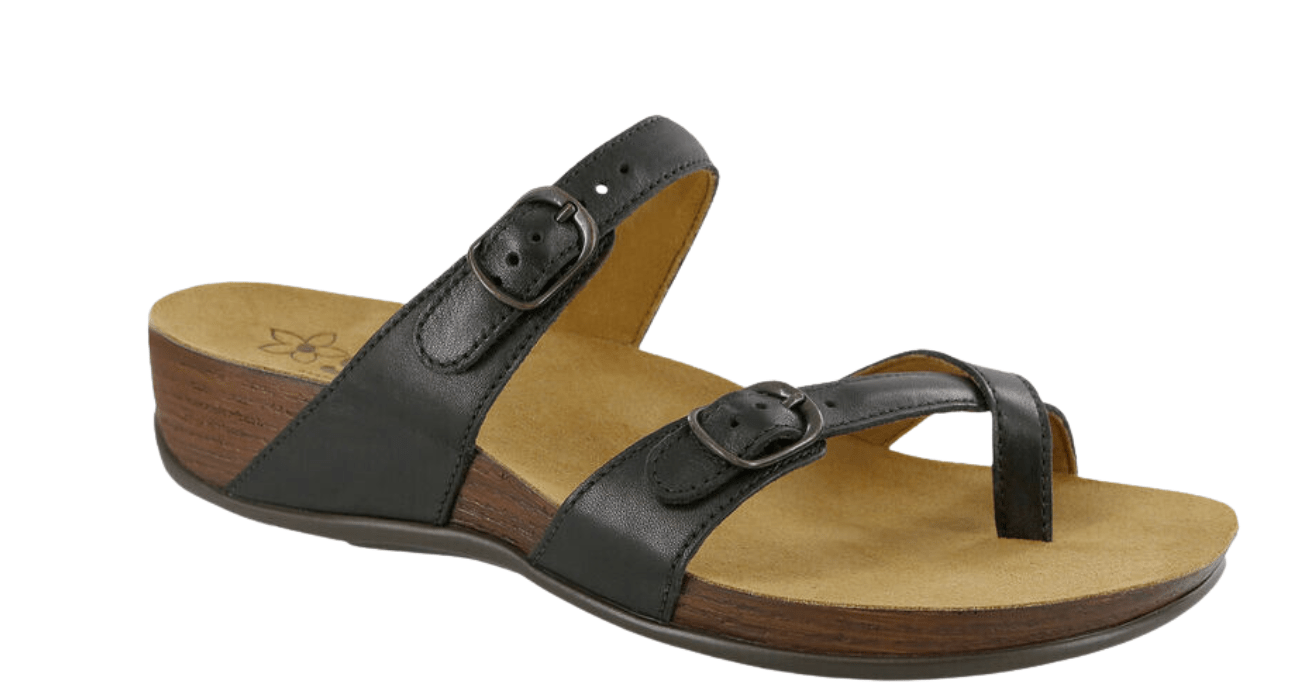 SAS Women's Shelly Cross Toe Loop Slide - Hiline Sport -